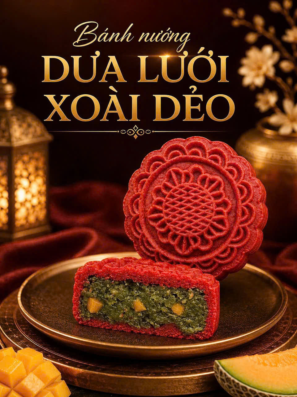 DƯA LƯỚI XOÀI DẺO