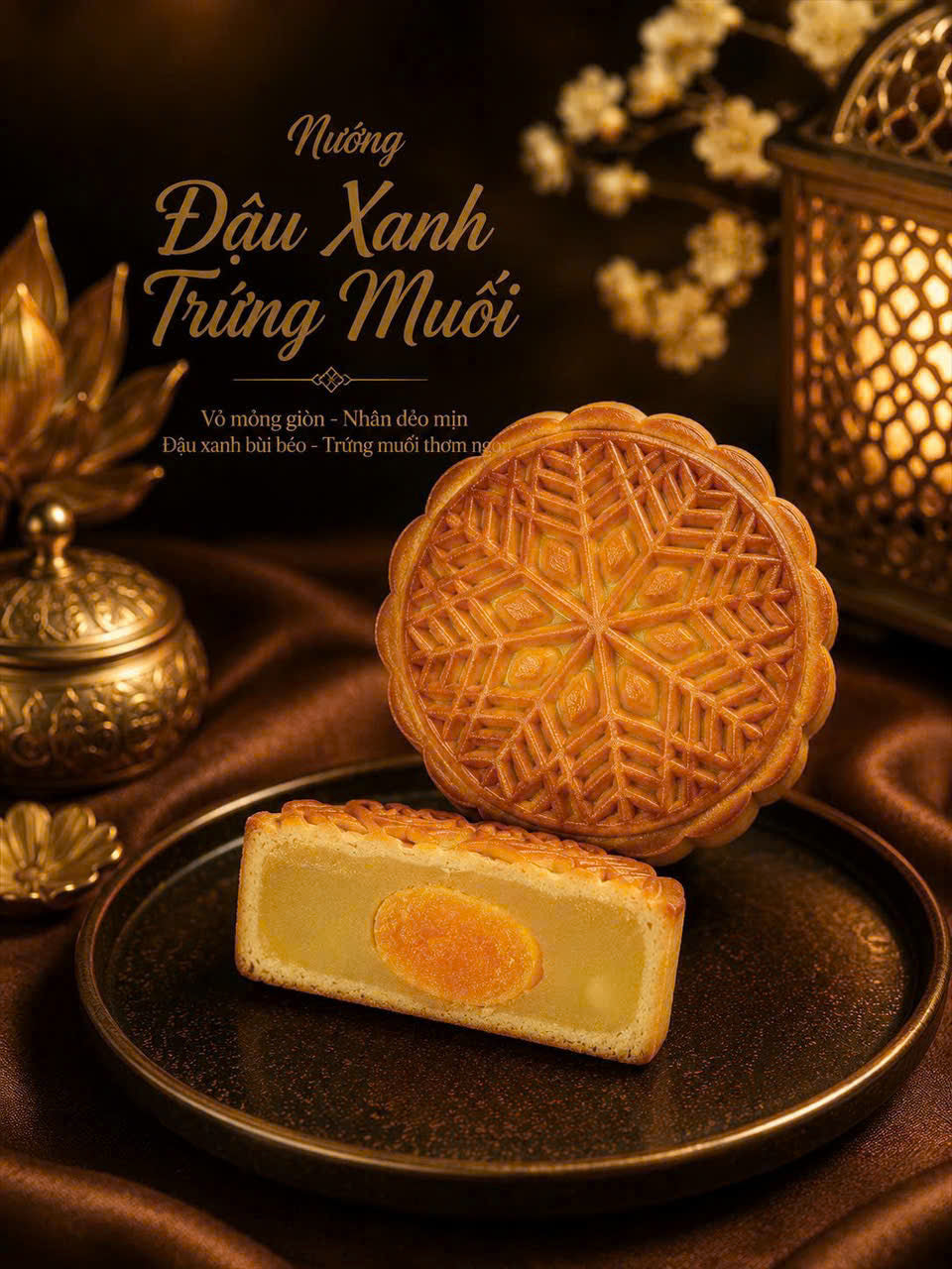NƯỚNG ĐẬU XANH TRỨNG MUỐI