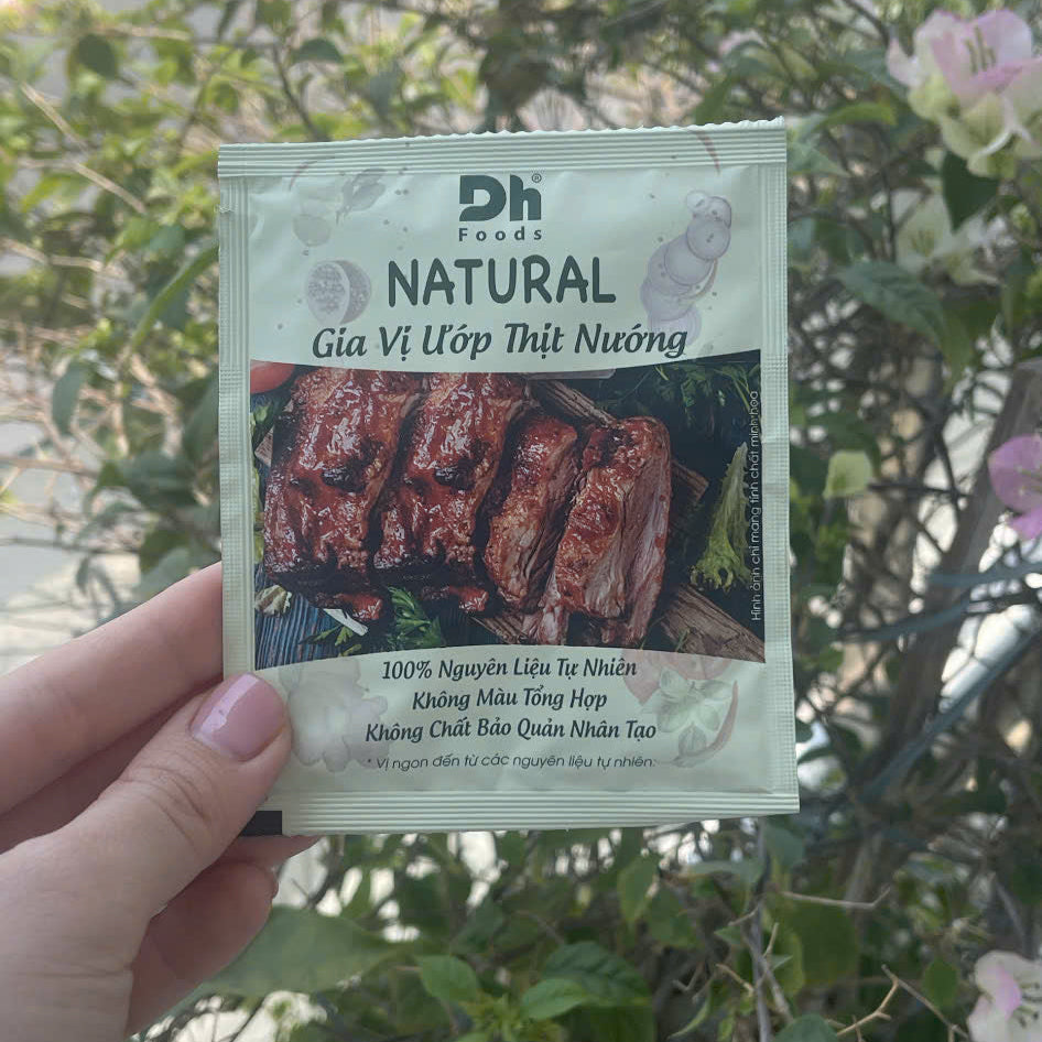 Gia vị thịt nuong DH Food, 3 gói/set