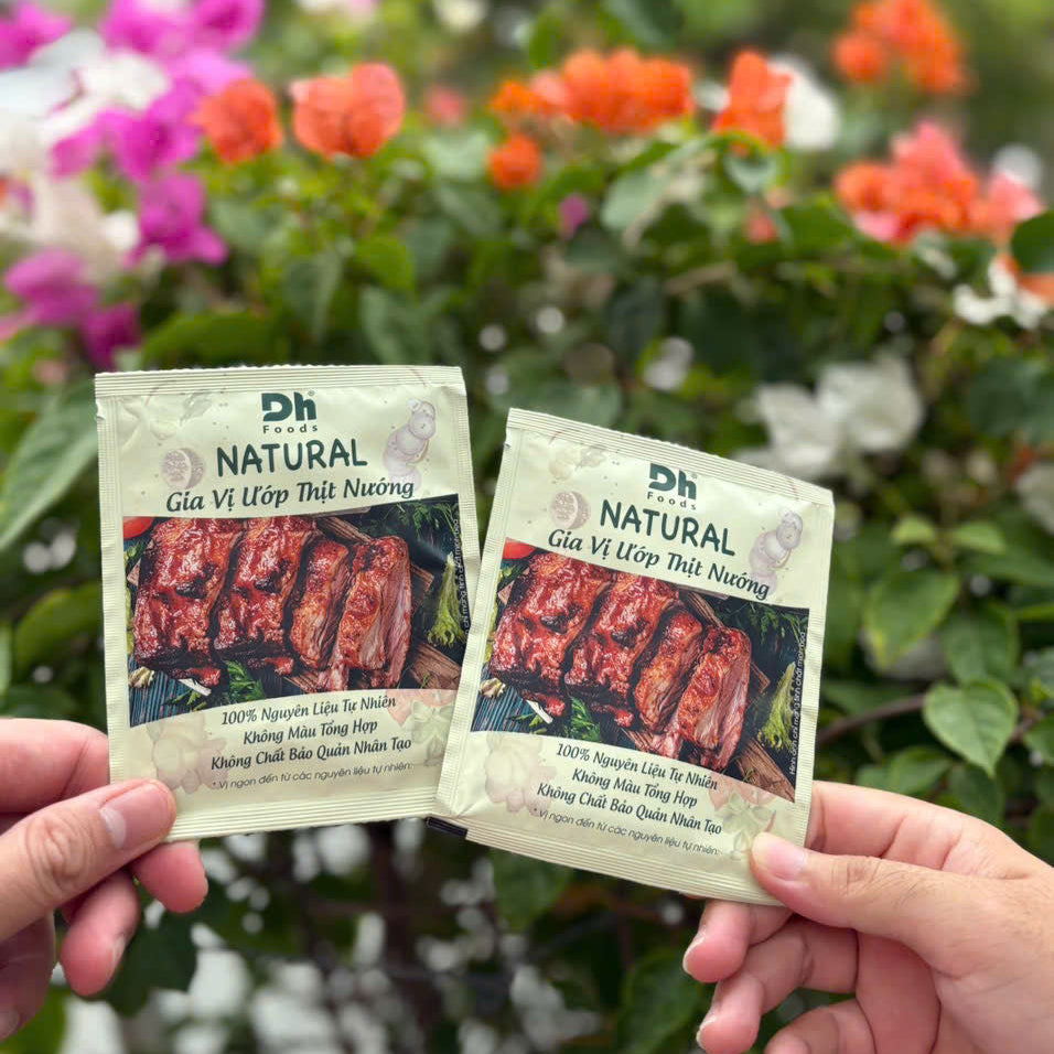DH Natural Gia vị ,Set ướp thịt nướng ,2 goi