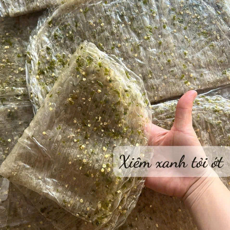 Bánh tráng ớt xiêm xanh