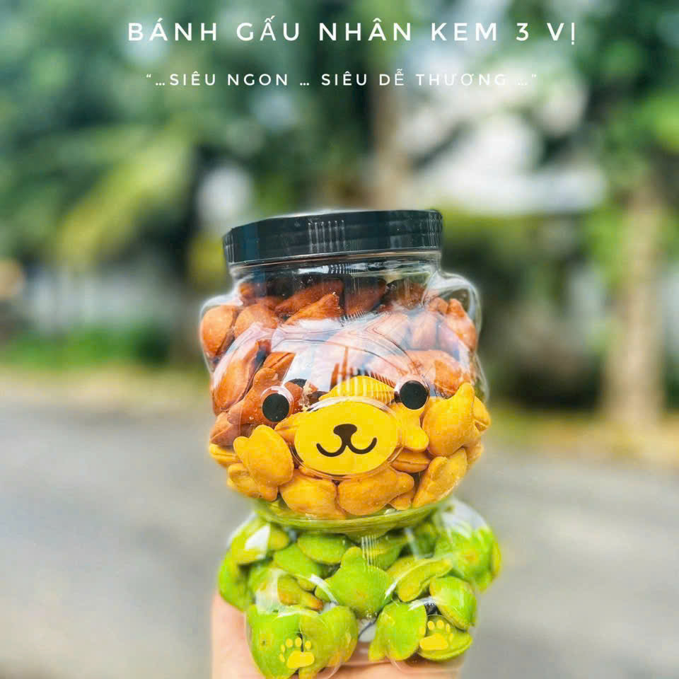 Bánh gấu mix 3 vị