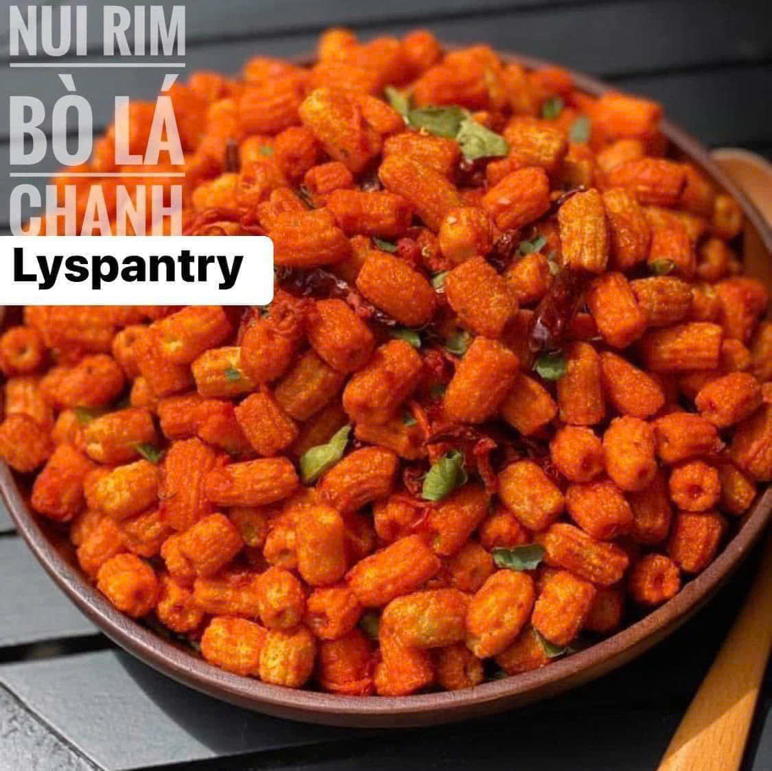 Nui sấy bò lá chanh