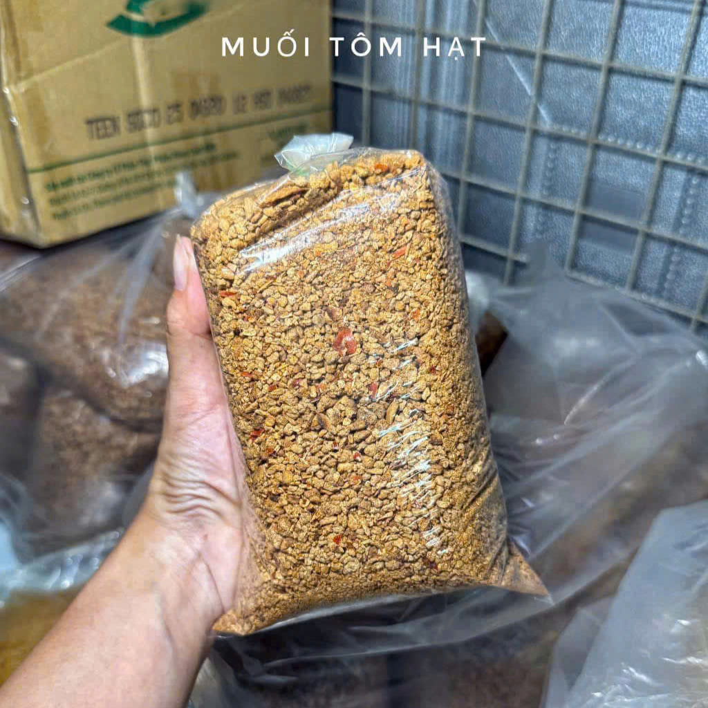 Muối tôm hạt 500gr