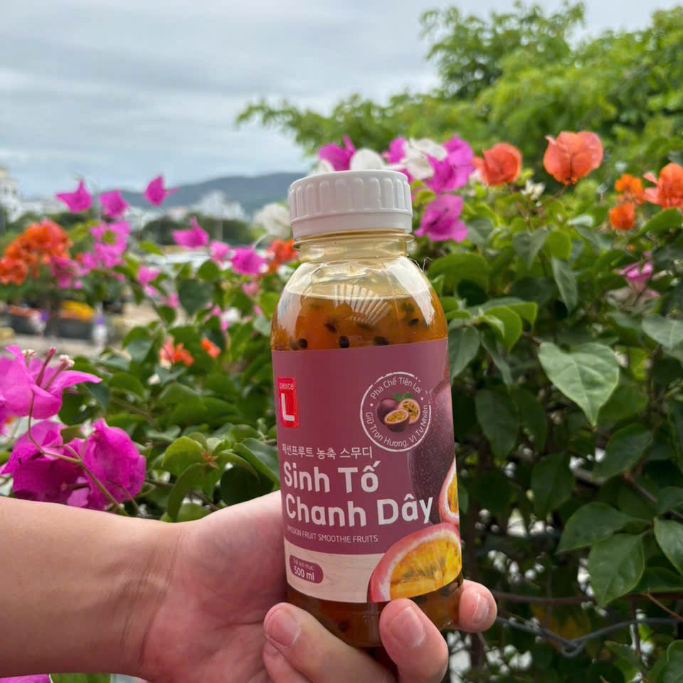 Nước cốt- nước sinh tố trai cây ,Chanh dây,500gram