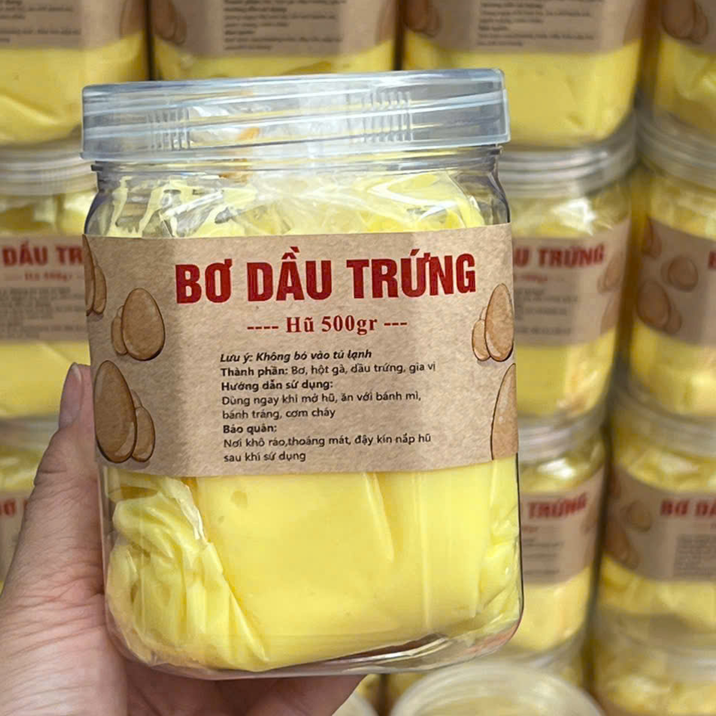 Bơ hột gà béo 500gr