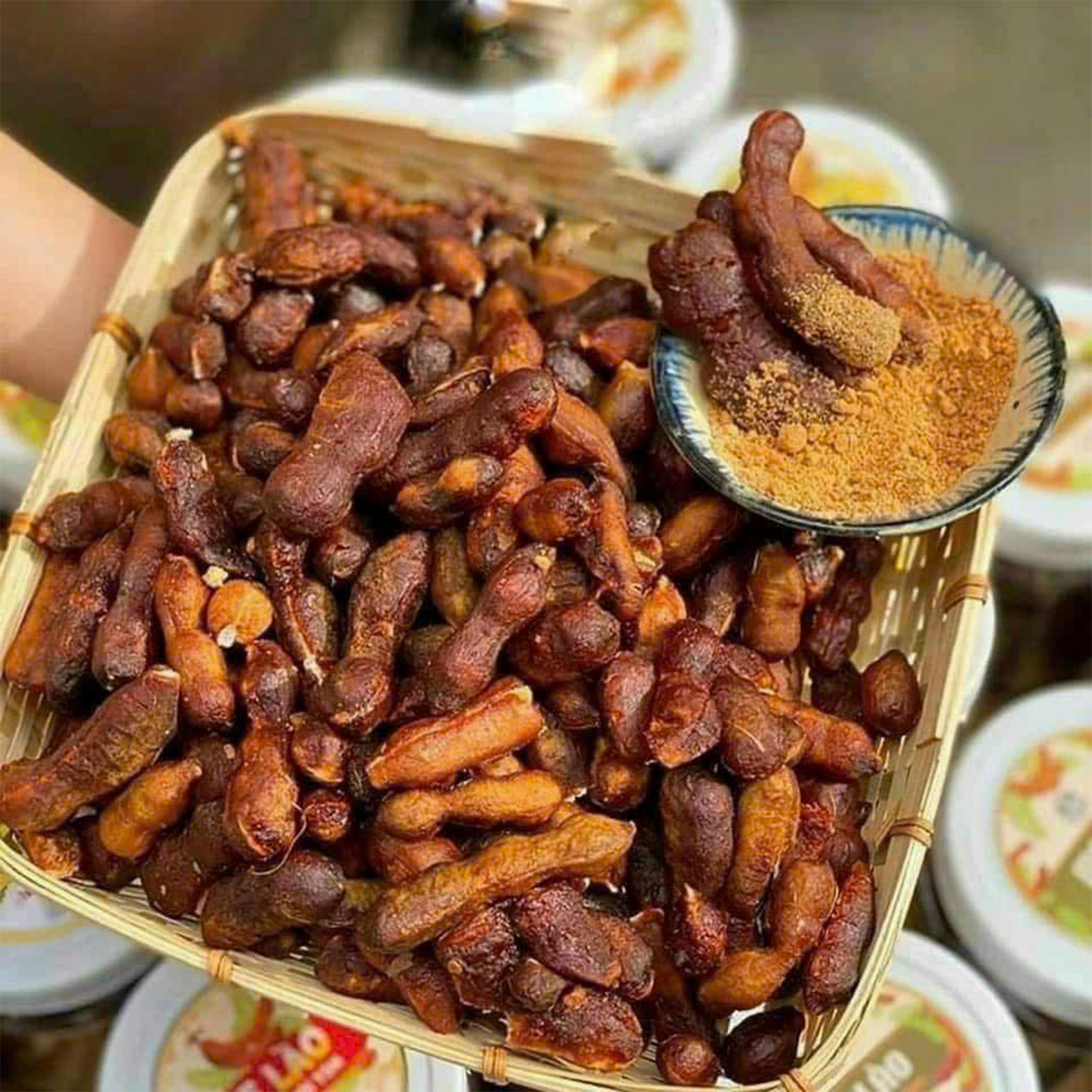 Me Lào Thái Lan 500gr tặng muối chấm