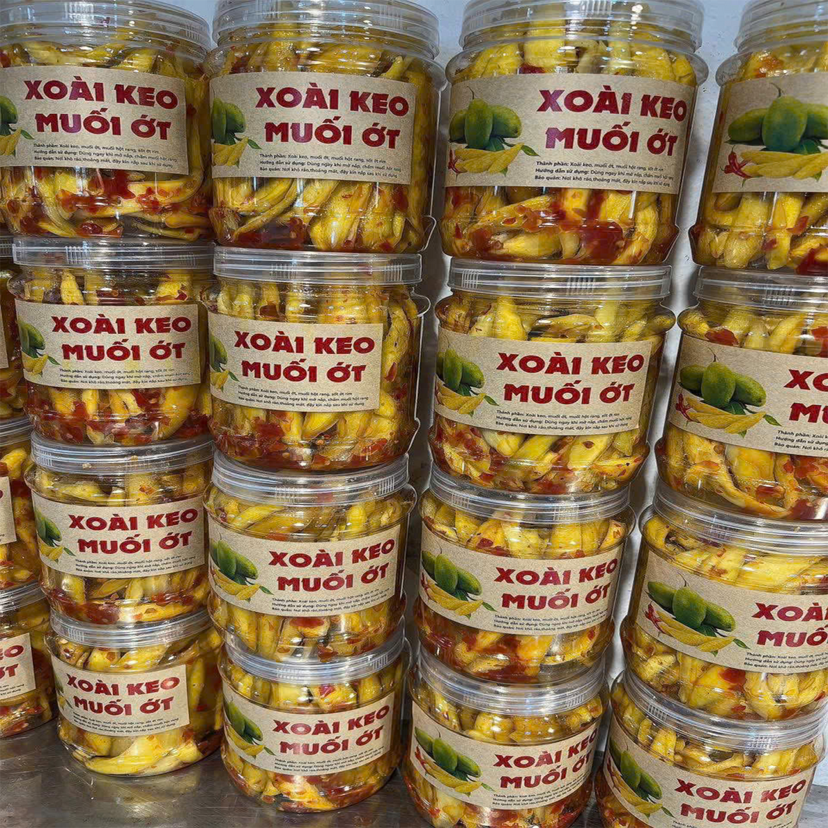 Xoài keo muối ớt