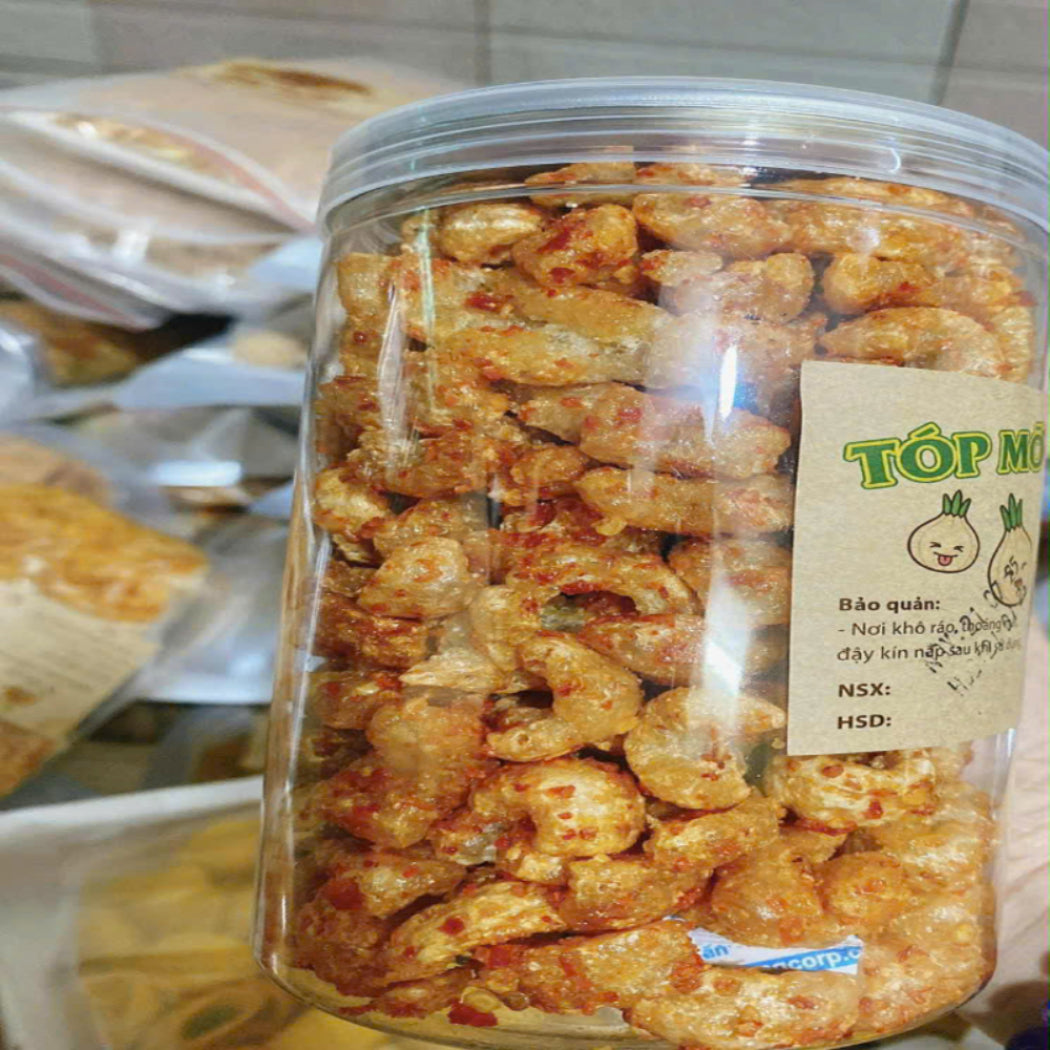 Tốp mỡ hộp 250 gram