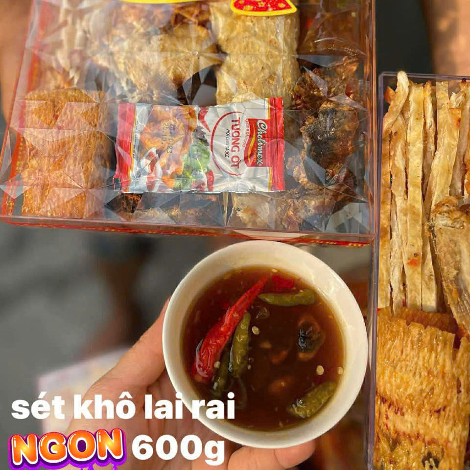 Set khô VIP: Khô cá Thiều , Mực Rim , cá Thiều que , Khô mực sợi , 500gram