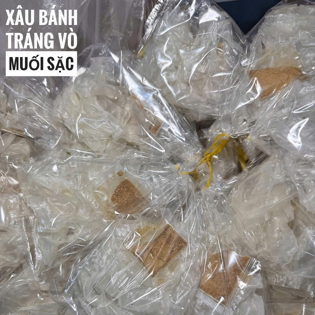 10 Bịch Bánh Tráng bò muối sặc