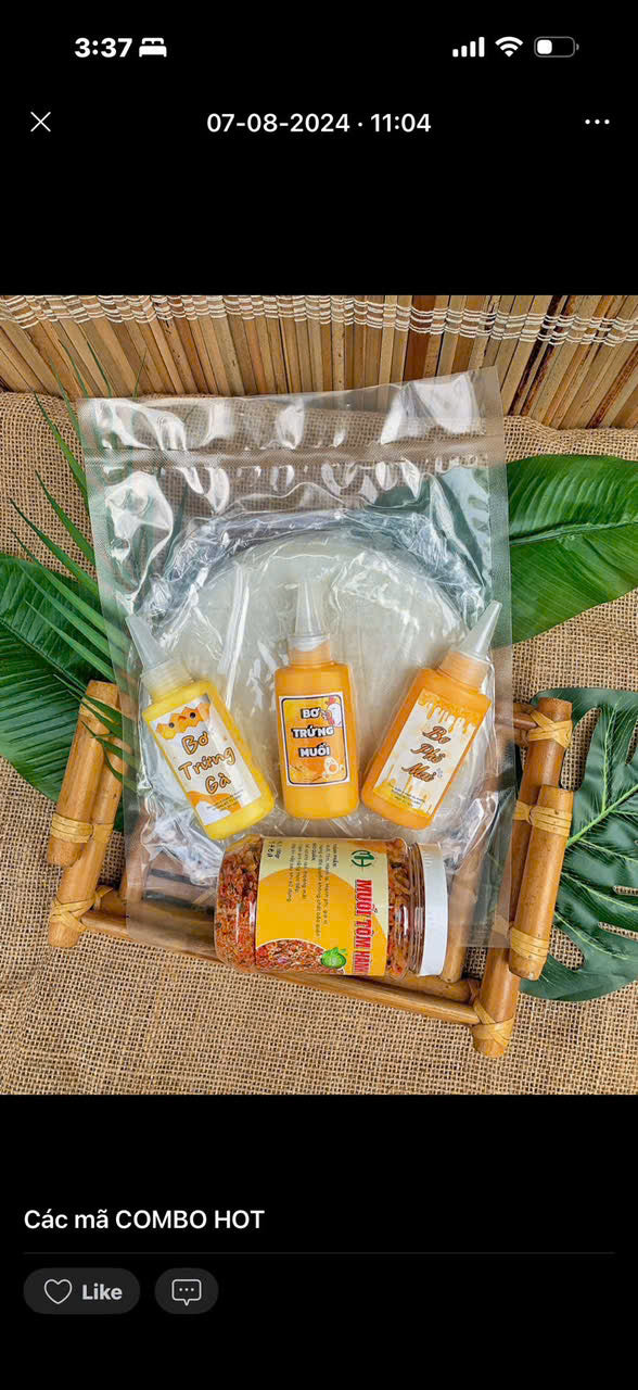 COMBO PHƠI SƯƠNG 3 CHAI BƠ
