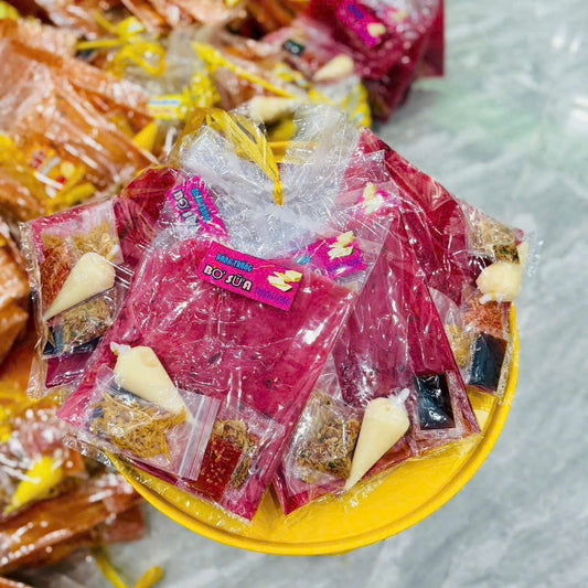xâu bánh tráng Thanh Long bơ sữa