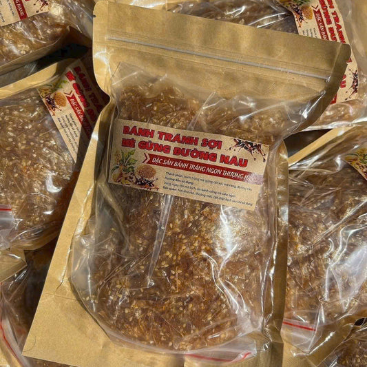 Bánh Tráng Sợi Dẻo Gừng ( túi 500 gram )