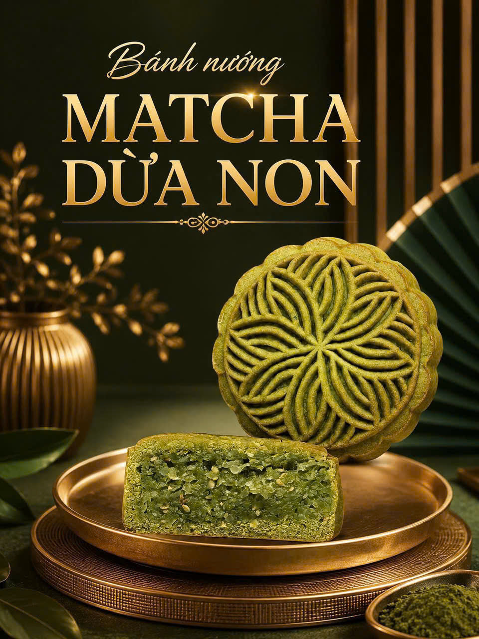 MATCHA DỪA NON