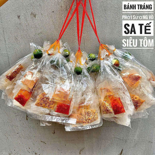 Bánh tráng phơi sương siêu tôm