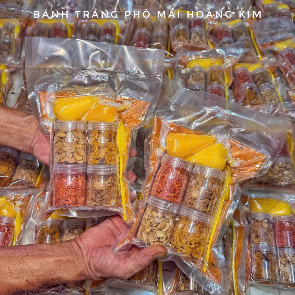 Combo bánh tráng phô mai hoàng kim