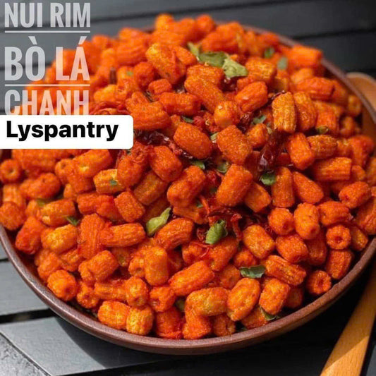 Nui sấy bò lá chanh