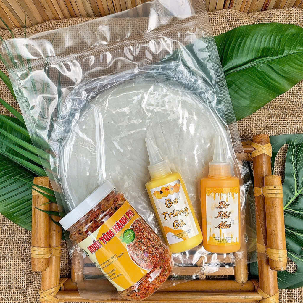 Set Bánh tráng phơi sương
