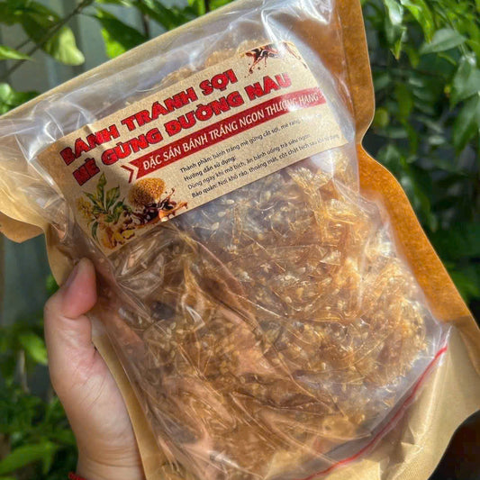 Bánh Tráng Sợi Dẻo Gừng ( túi 500 gram )