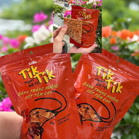 Bánh tráng Phan rang nướng tôm cay ,1 bịch