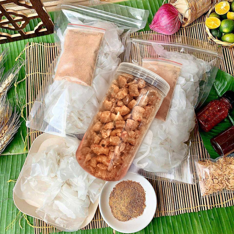 Phơi sương ủ bơ muối nhuyễn tốp mỡ