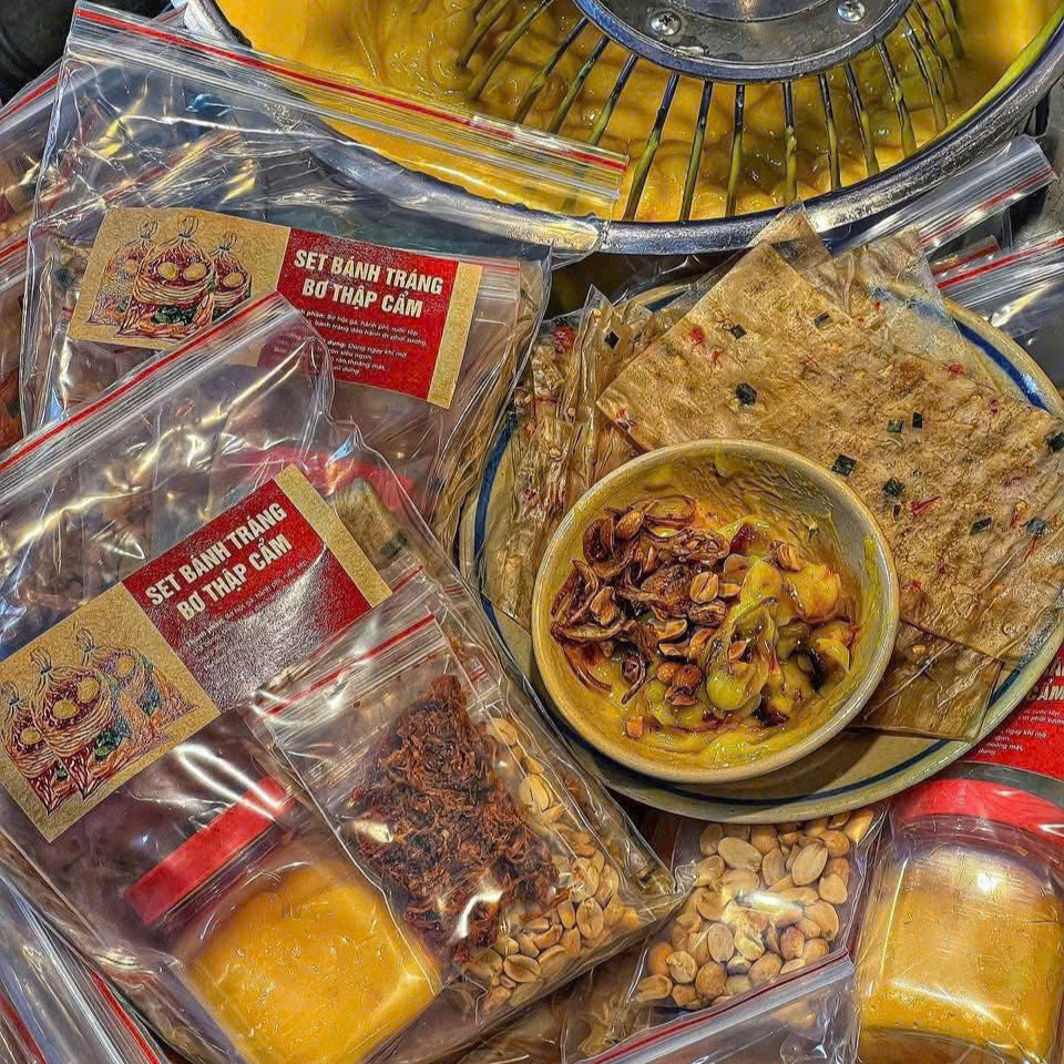 SET BÁNH TRÁNG CUỐN BƠ  420gr