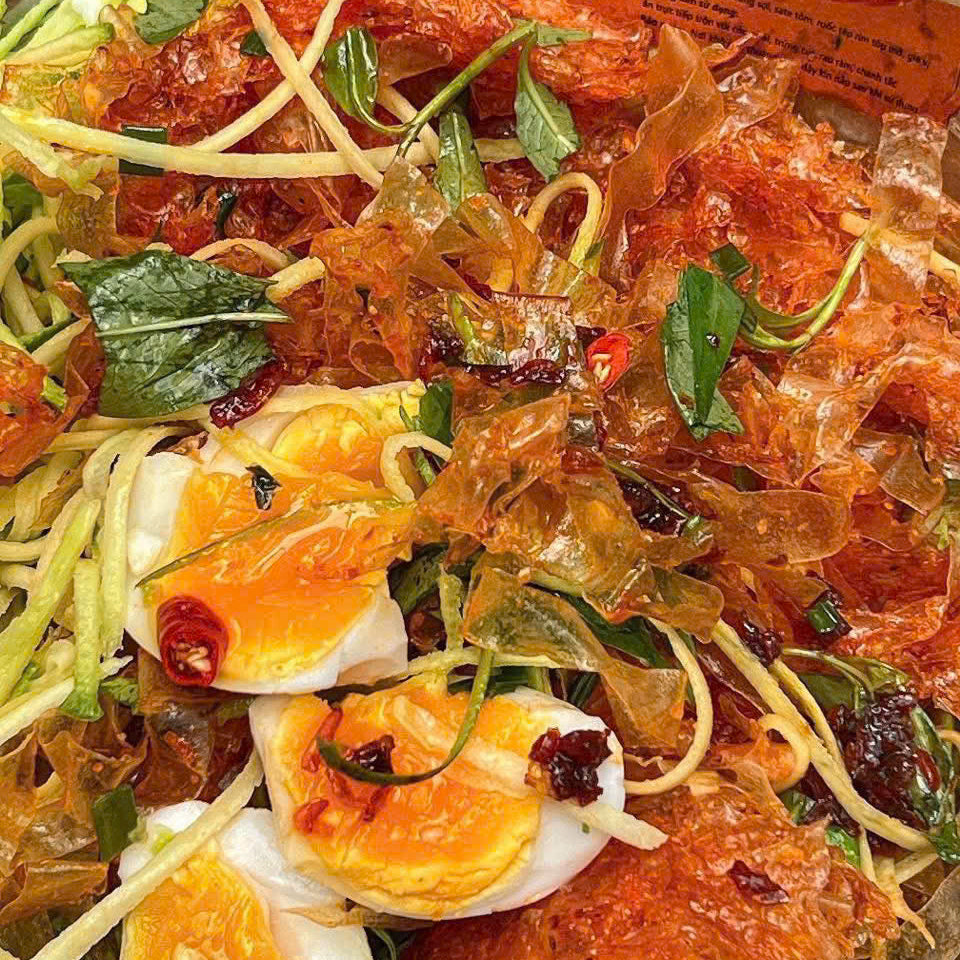 BÁNH TRÁNG SỢI TÔM RIM TÓP MỠ 350 Gr