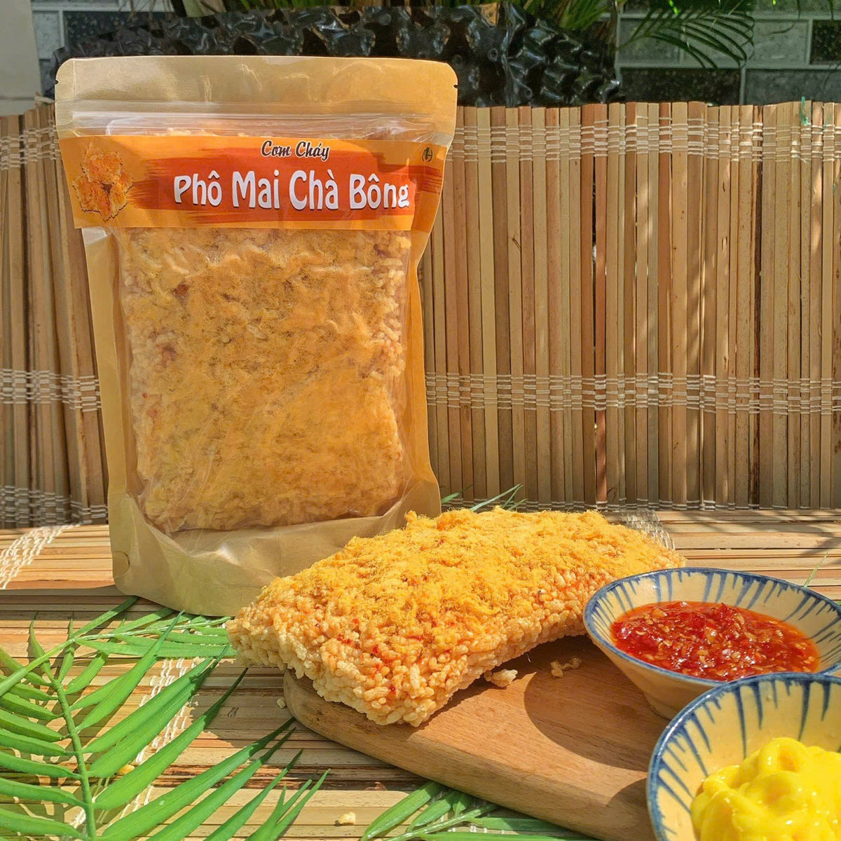 Cơm cháy phô mai chà bông , 250 gram