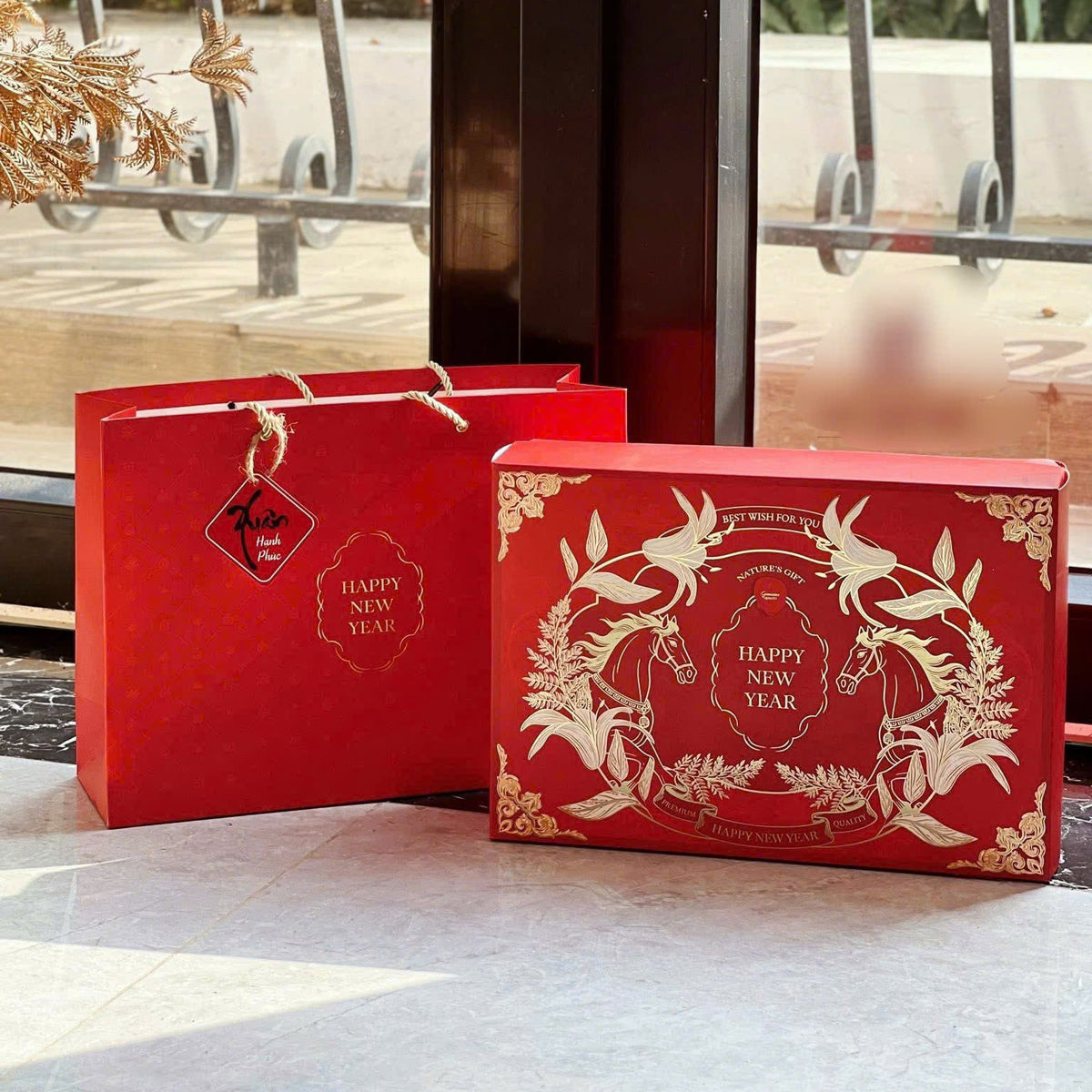 Set qua Tết Đoàn Viên  , 4 hộp