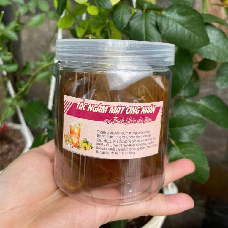 NƯỚC TẮC MẬT ONG HOA NHÃN