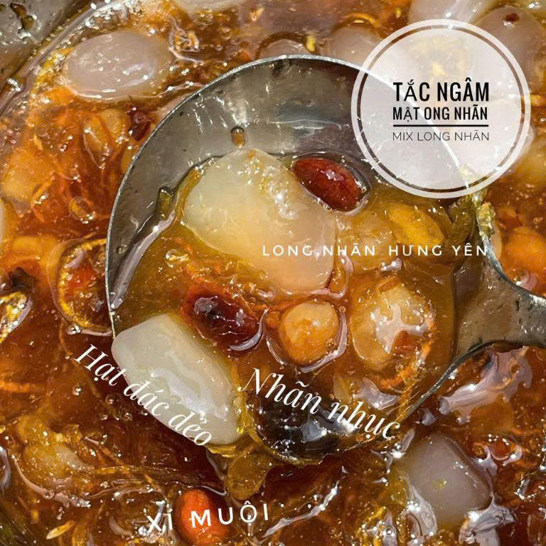 NƯỚC TẮC MẬT ONG HOA NHÃN