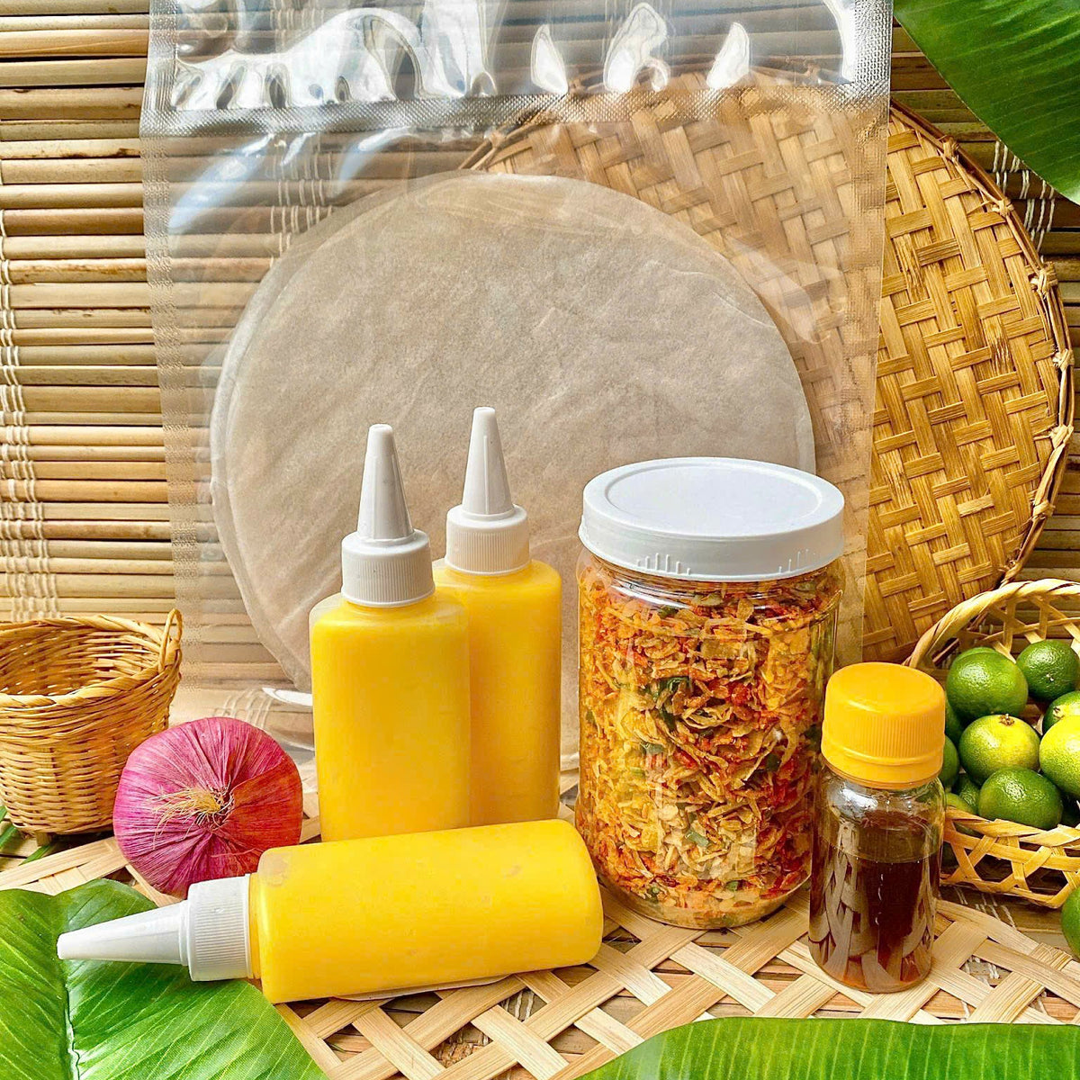 COMBO SIÊU BƠ ( bánh phơi sương hoặc bánh dẻo tôm tuy khách chọn)