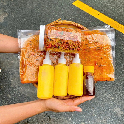 COMBO SIÊU BƠ ( bánh phơi sương hoặc bánh dẻo tôm tuy khách chọn)