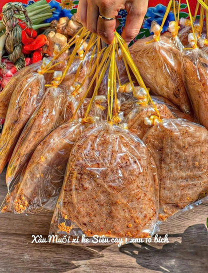 10 Bịch xì ke dẻo siu cay