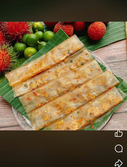 DẺO CAY CUỘN HÀNH PHI